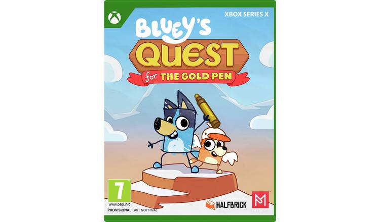 Bluey's Quest for The Gold Pen Xbox Series X Game Pre-Order