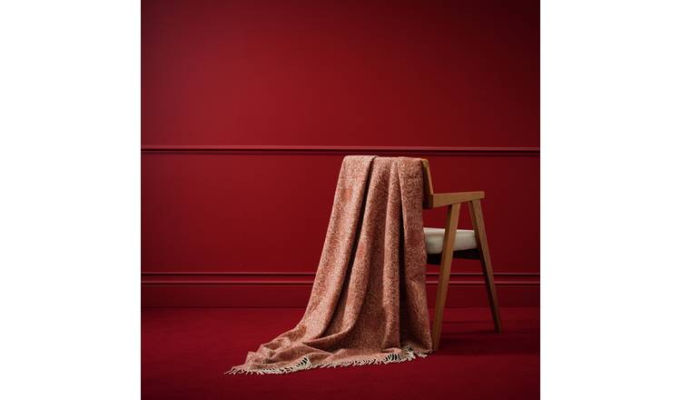 Habitat x Morris & Co. Apple Faux Mohair Throw - 150x125cm
