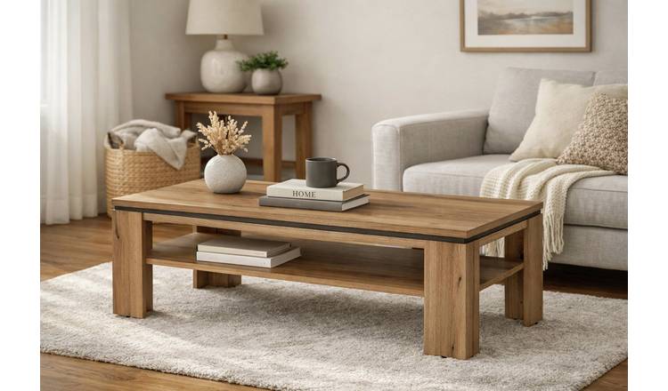 Furniture To Go Arundel Rectangular Coffee Table - Natural