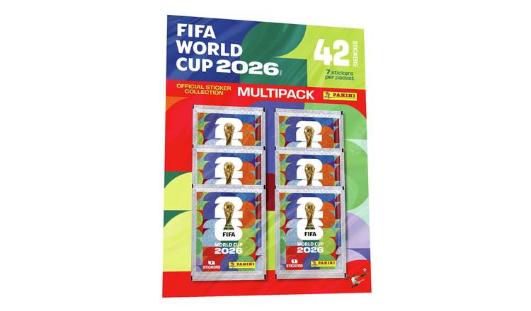 Panini FIFA World Cup 2026 Sticker Collection - Pack of 6