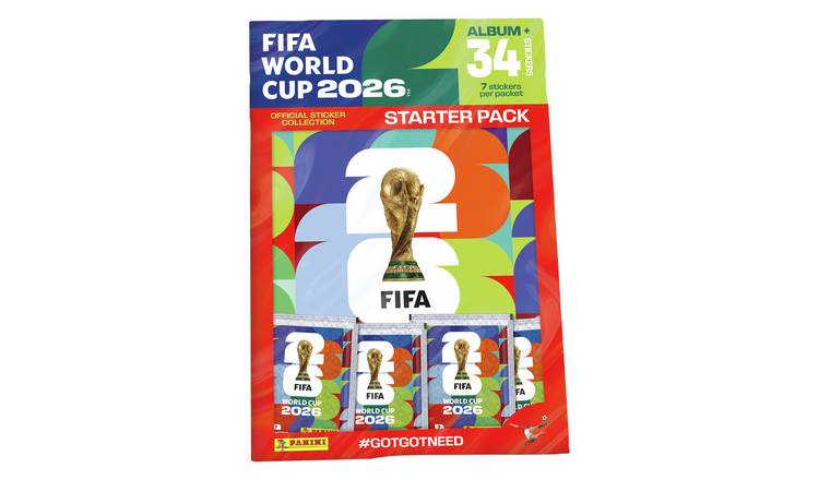 Panini FIFA World Cup 2026 Sticker Collection - Pack of 4