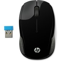 HP 200 Wireless Mouse - Black 