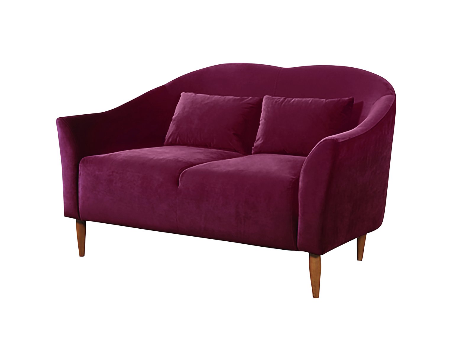 Habitat Lipps 2 Seater Velvet Sofa Review