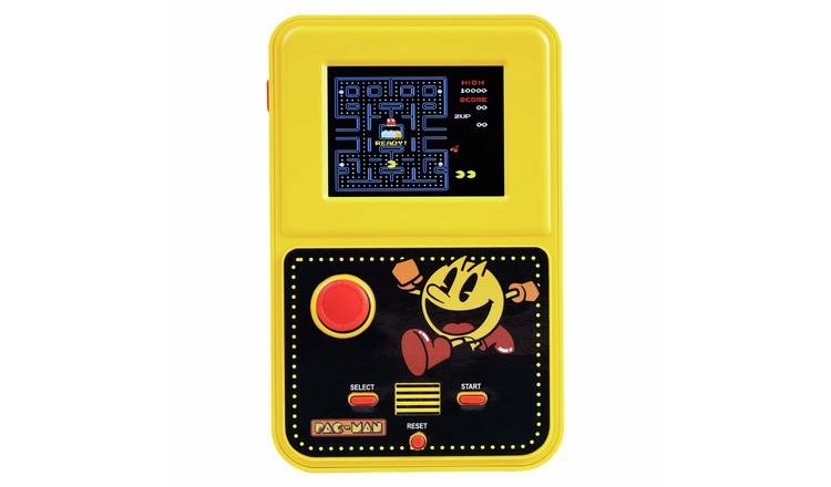 Fizz Pac-Man Handheld Game Multi-Level Retro Gaming - Yellow