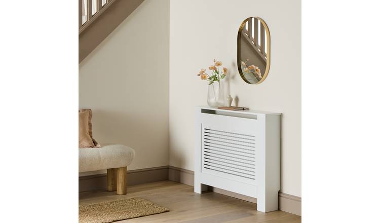Argos Home Austin Small Radiator Cover -  White