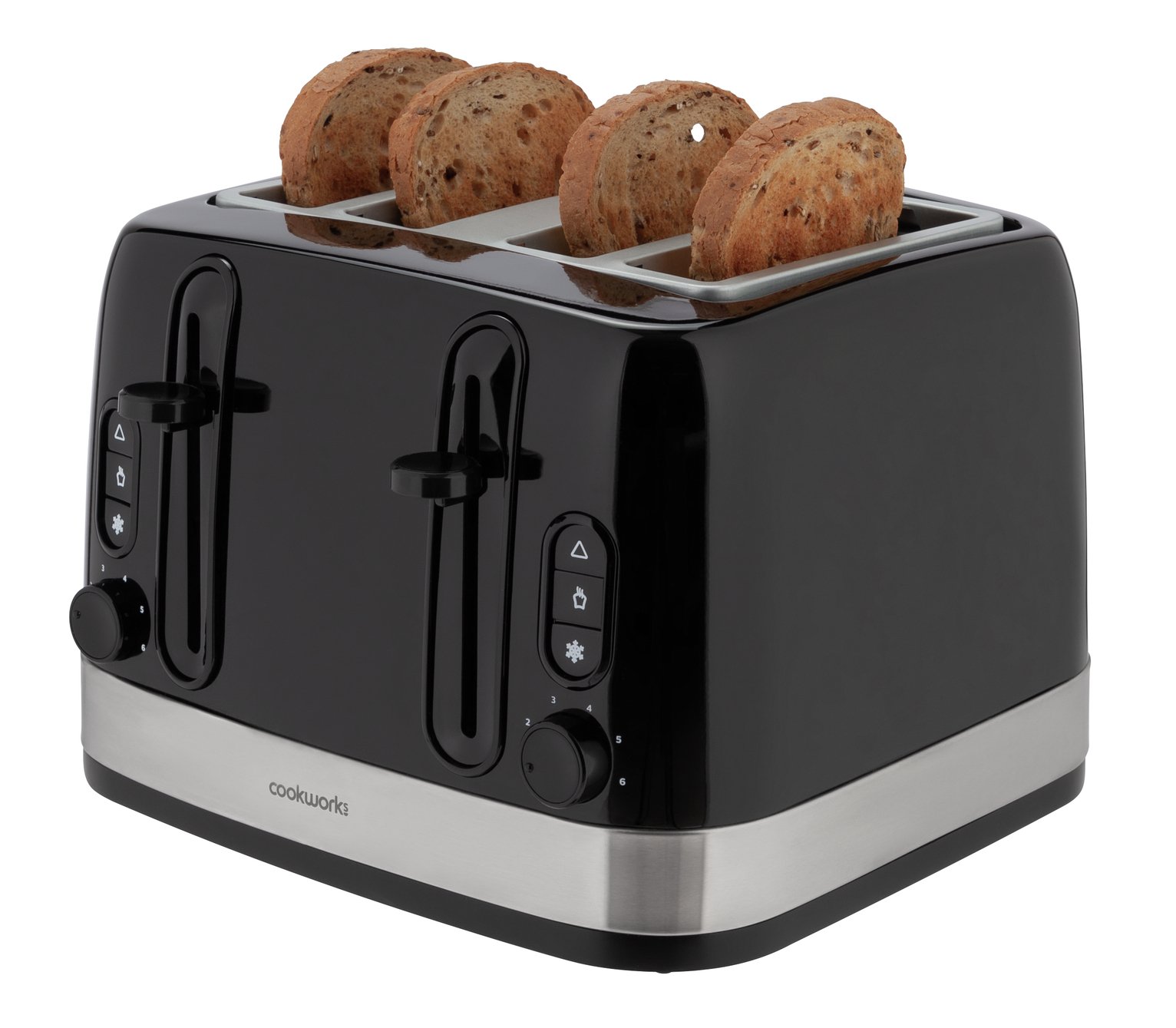 Cookworks Illuminated 4 Slice Toaster Review