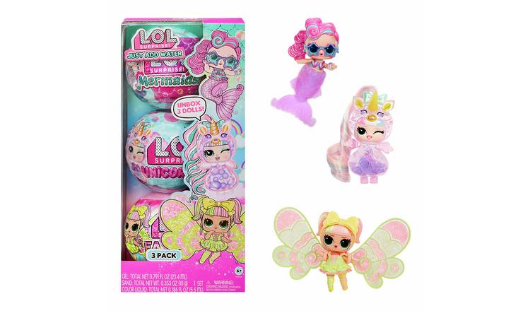 L.O.L. Surprise Just Add Water 12 Inch Dolls - Pack of 3