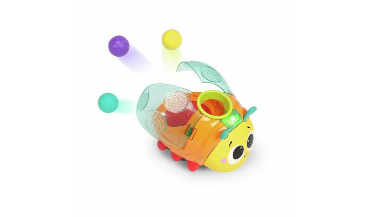 Bright Starts Spin N Chase Bug Ball Popp Toy