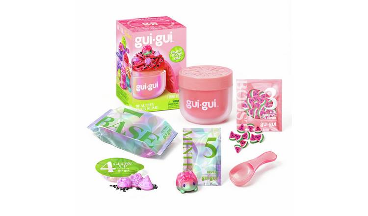 Gui Gui Fruity Glow Cloud Slime Kit