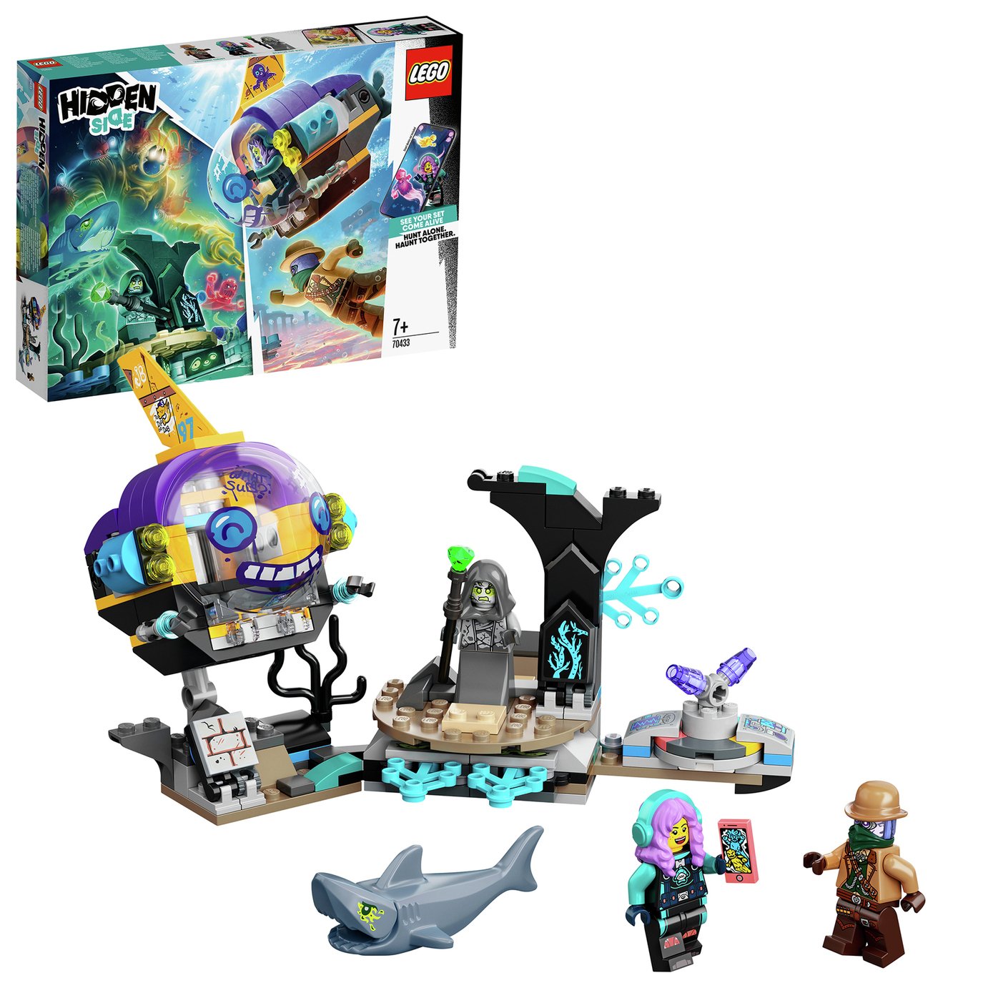 LEGO Hidden Side J.B.'s Submarine AR App Set 70433 Review