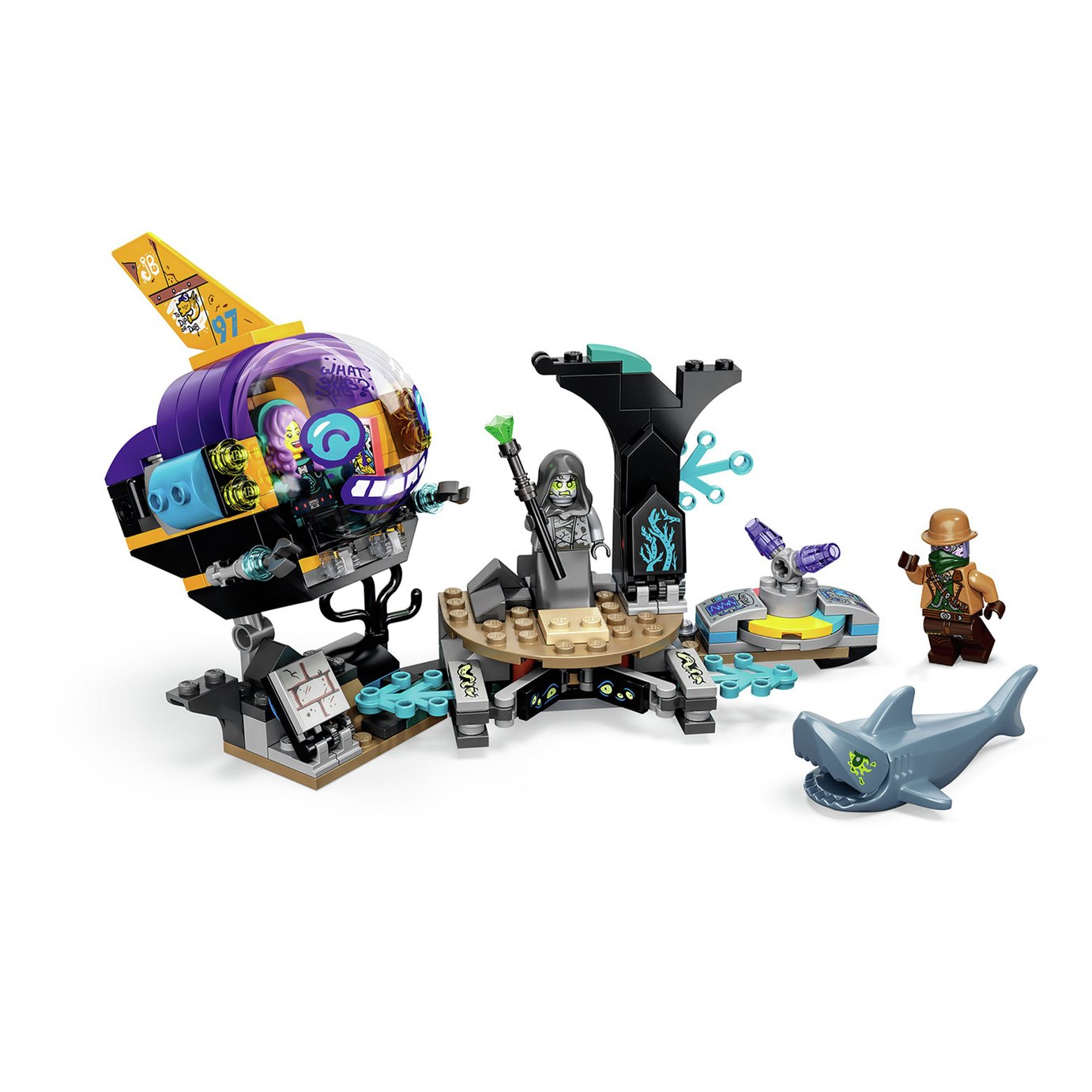 LEGO Hidden Side J.B.'s Submarine AR App Set 70433 Review