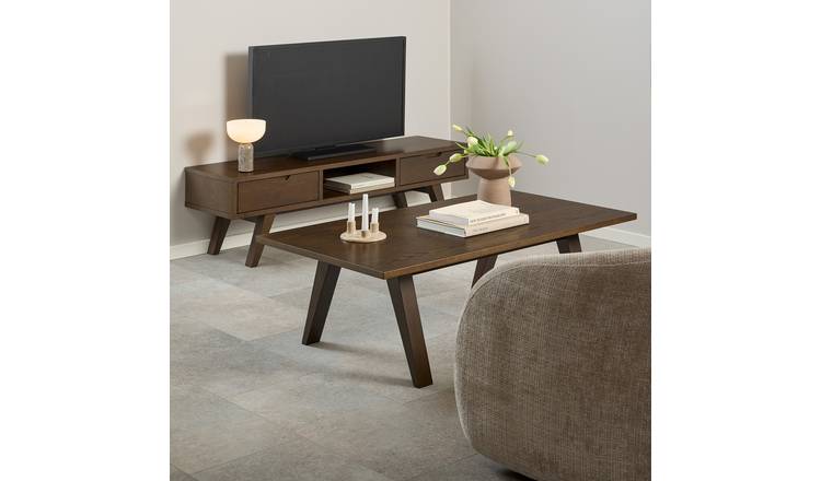 Furniture To Go A-Line Rectangular Coffee Table - Walnut