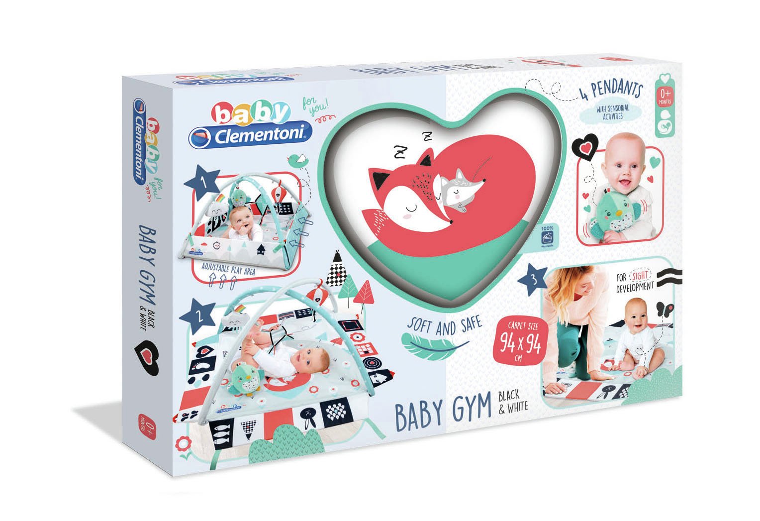 Baby Clementoni Black & White Baby Gym Review