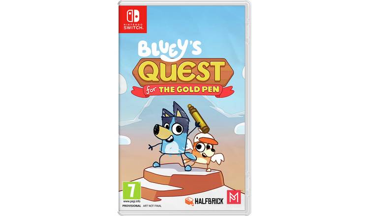 Bluey's Quest for The Gold Pen Switch Game Pre-Order