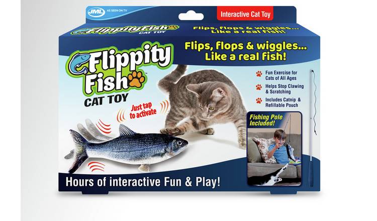 Fish for cats outlet to play