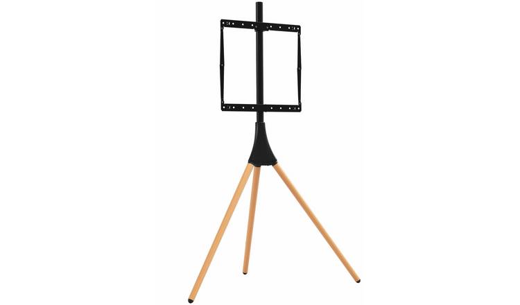 AVF AR-TR40LW Up to 65 Inch Tripod TV Stand - Light Wood