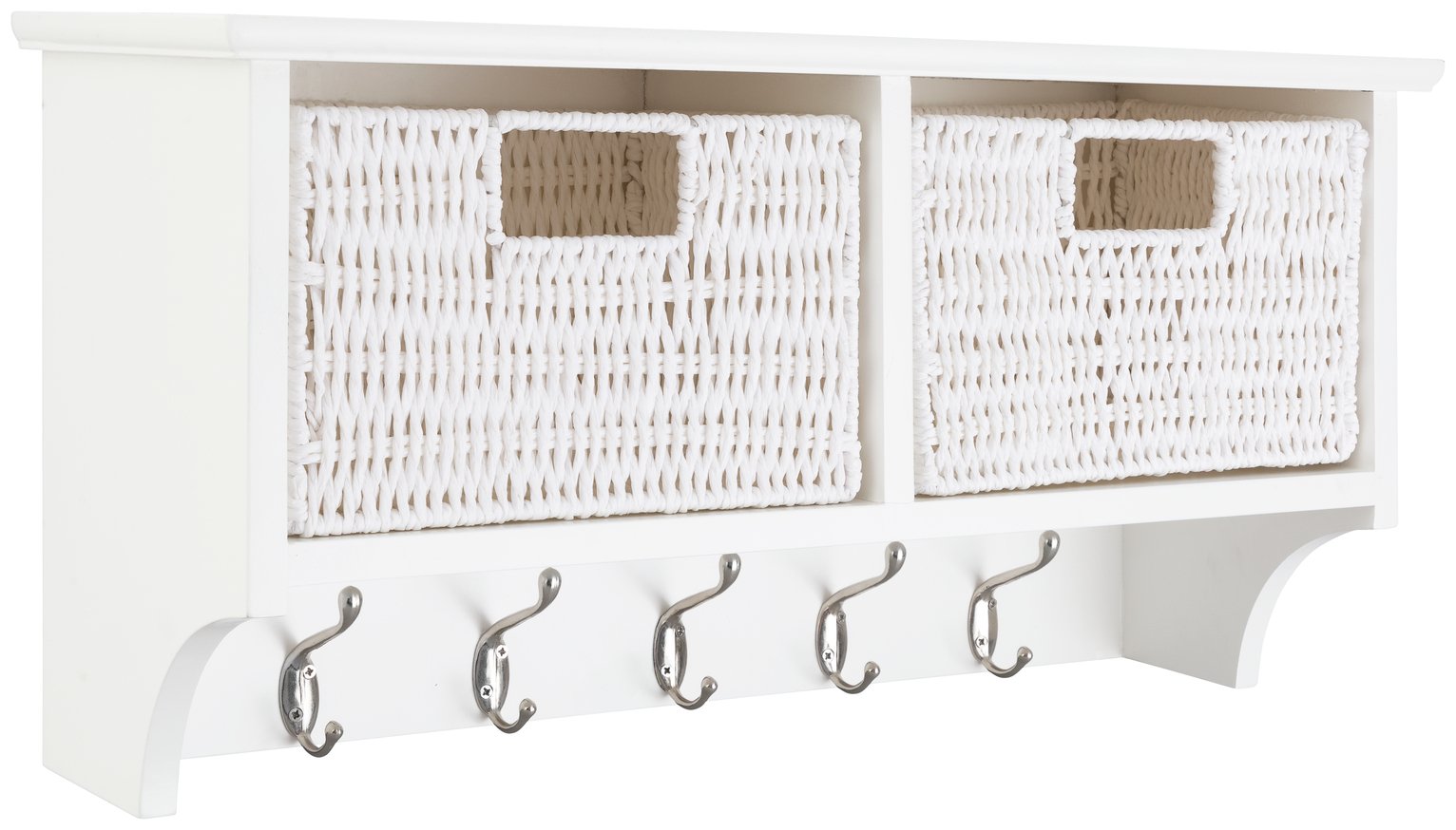 Argos Home 2 Drawer Shelf with Hooks Review