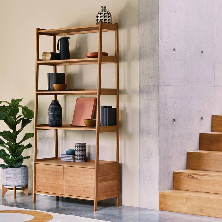 Habitat Marston Bookcase - Oak 0