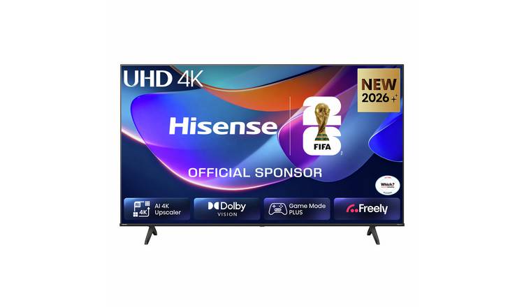 Hisense 58 Inch 58A6STUK Smart 4K UHD AI Freely TV