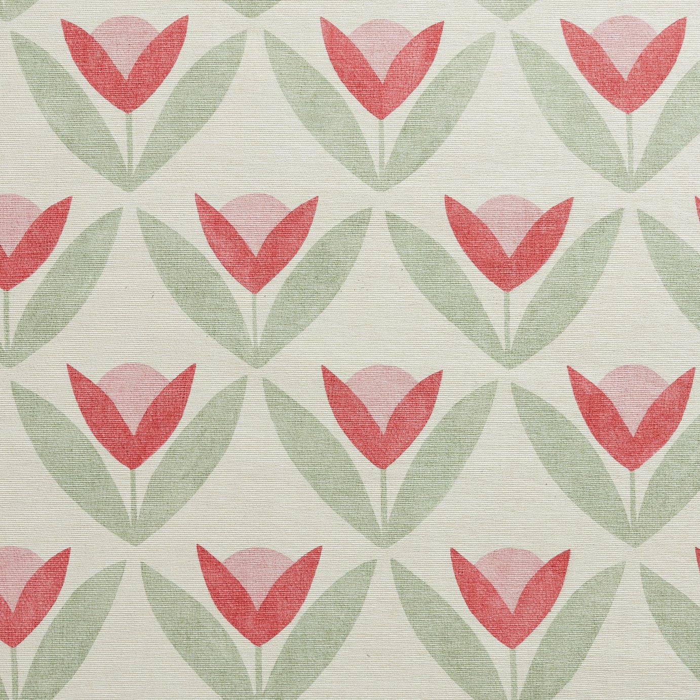 Buy Scion Tulip Trellis Blush Pink Flatweave Rug - 76x150cm | Rugs