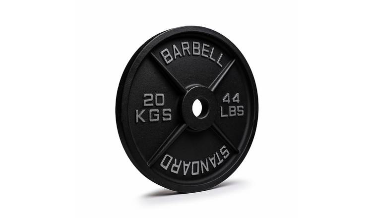 Northern Olympic Cast Iron Weight Plates - 2 x 20Kg