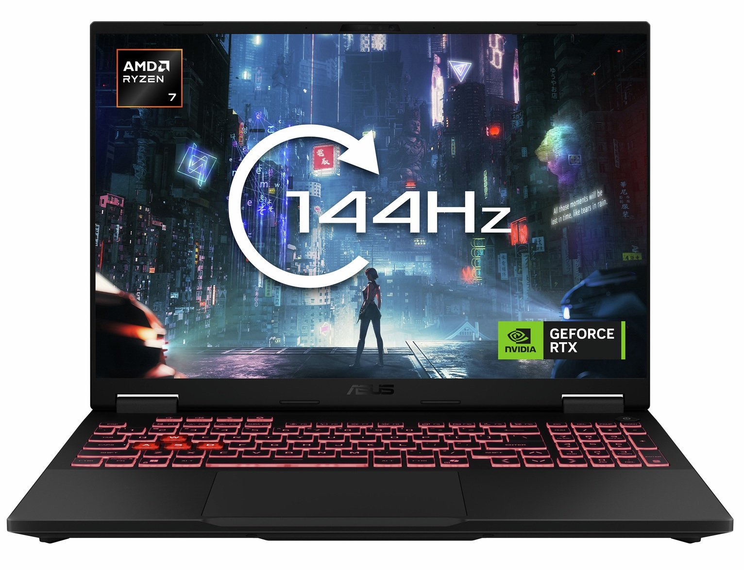 ASUS TUF Gaming A16 FA608UHI-TU124W AMD Ryzen™ 7 260 Laptop 40.6 cm (16") Full HD+ 16 GB DDR5-SDRAM 512 GB SSD NVIDIA® GeForce RTX™ 5050 Wi-Fi