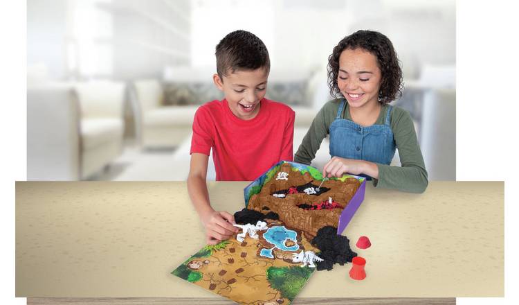 Kinetic sand dino store dig playset