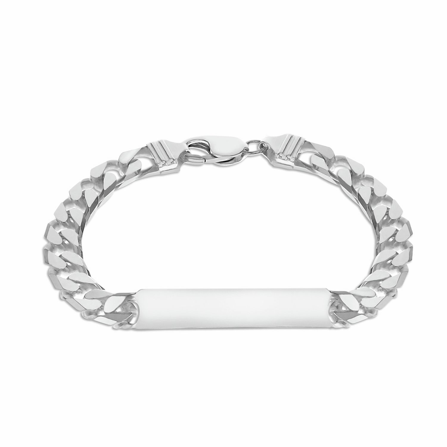 Revere Sterling Silver Curb Bracelet 21.5cm