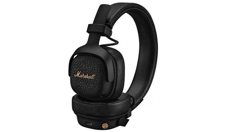 Marshall Milton A.N.C. On-Ear Wired and Wireless Headphones - Black