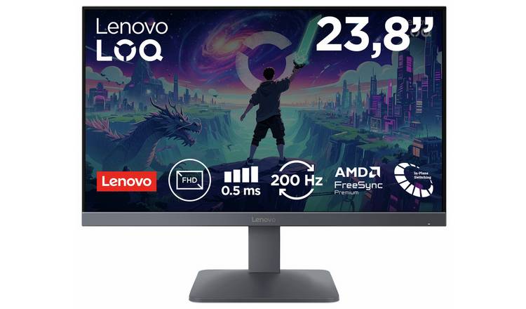 Lenovo LOQ-24Q-10 24 Inch 200Hz FHD Gaming Monitor