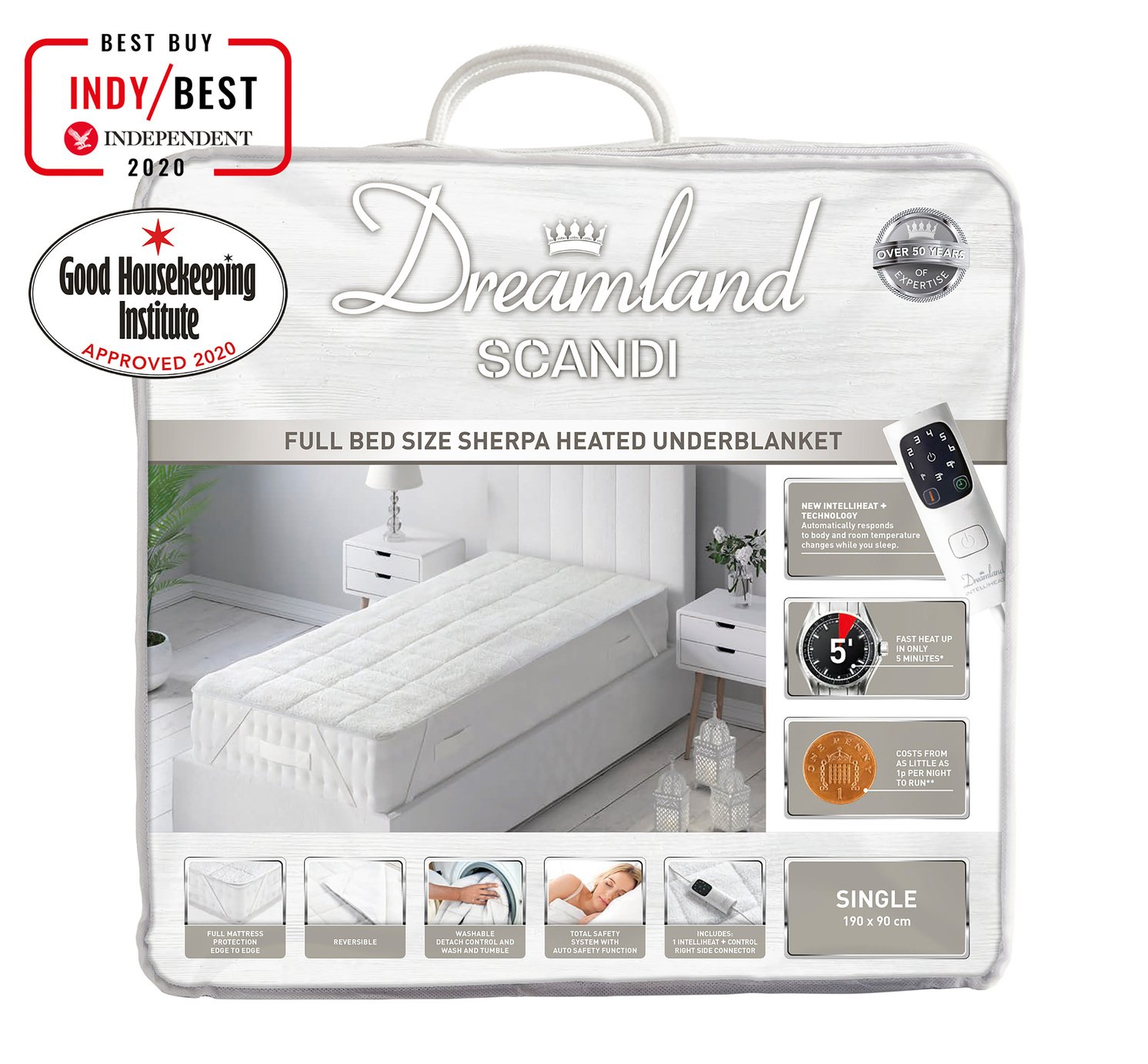 Dreamland Scandi Underblanket Review