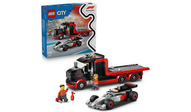 LEGO City F1 Display Truck with Audi F1 Car 60493 PREORDER