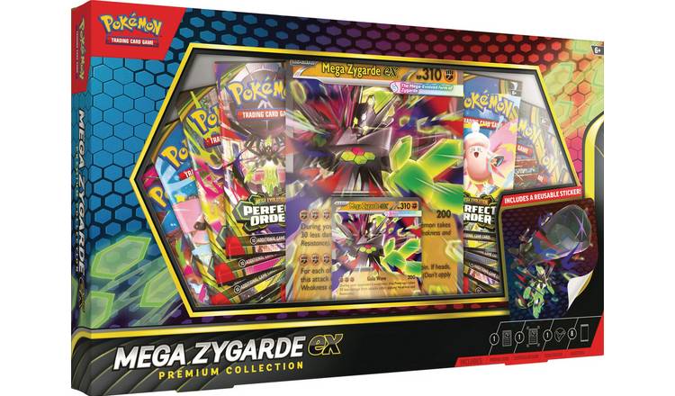 Pokémon Mega Zygarde ex Trading Cards