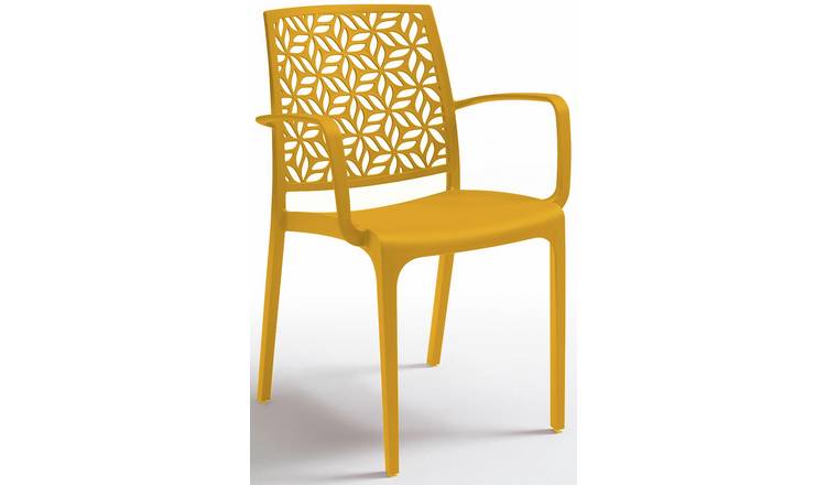 Bica Ninfa Contract Stack Chair - Yellow