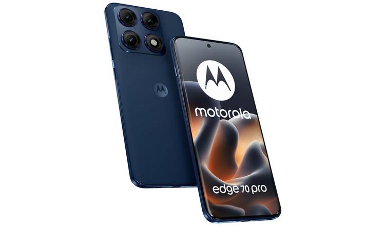 SIM Free Motorola Edge 70 Pro 5G 512GB AI Mobile Phone - Pantone Titan