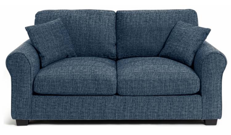 Argos Home Lisbon Fabric Sofa Bed - Blue