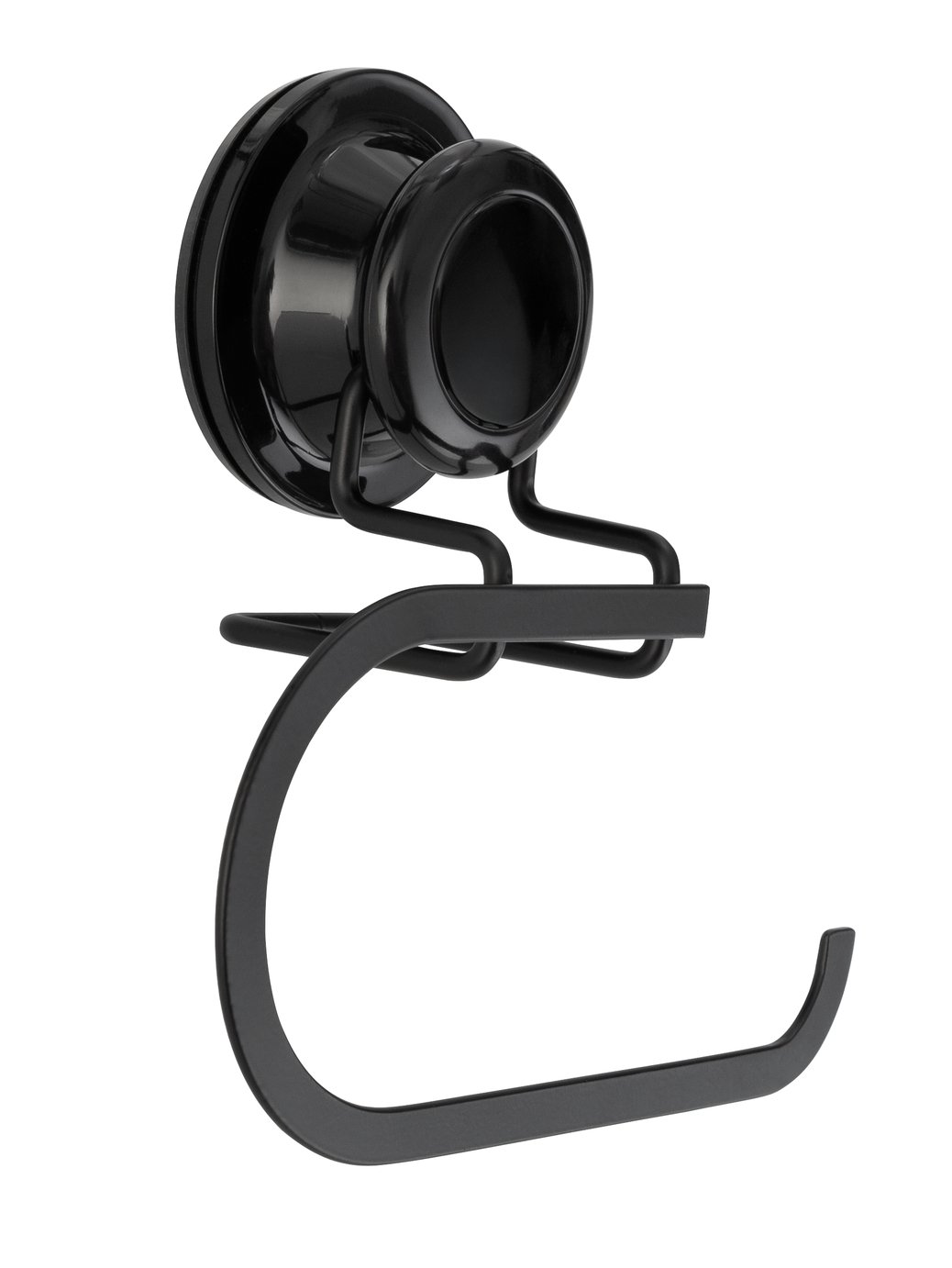 Argos Home Locking Suction Cup Wire Toilet Roll Holder-Black Review