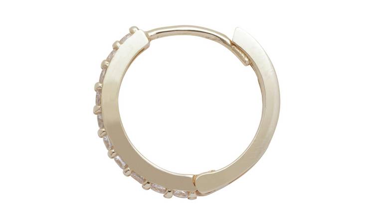 Gold hoop store earrings argos