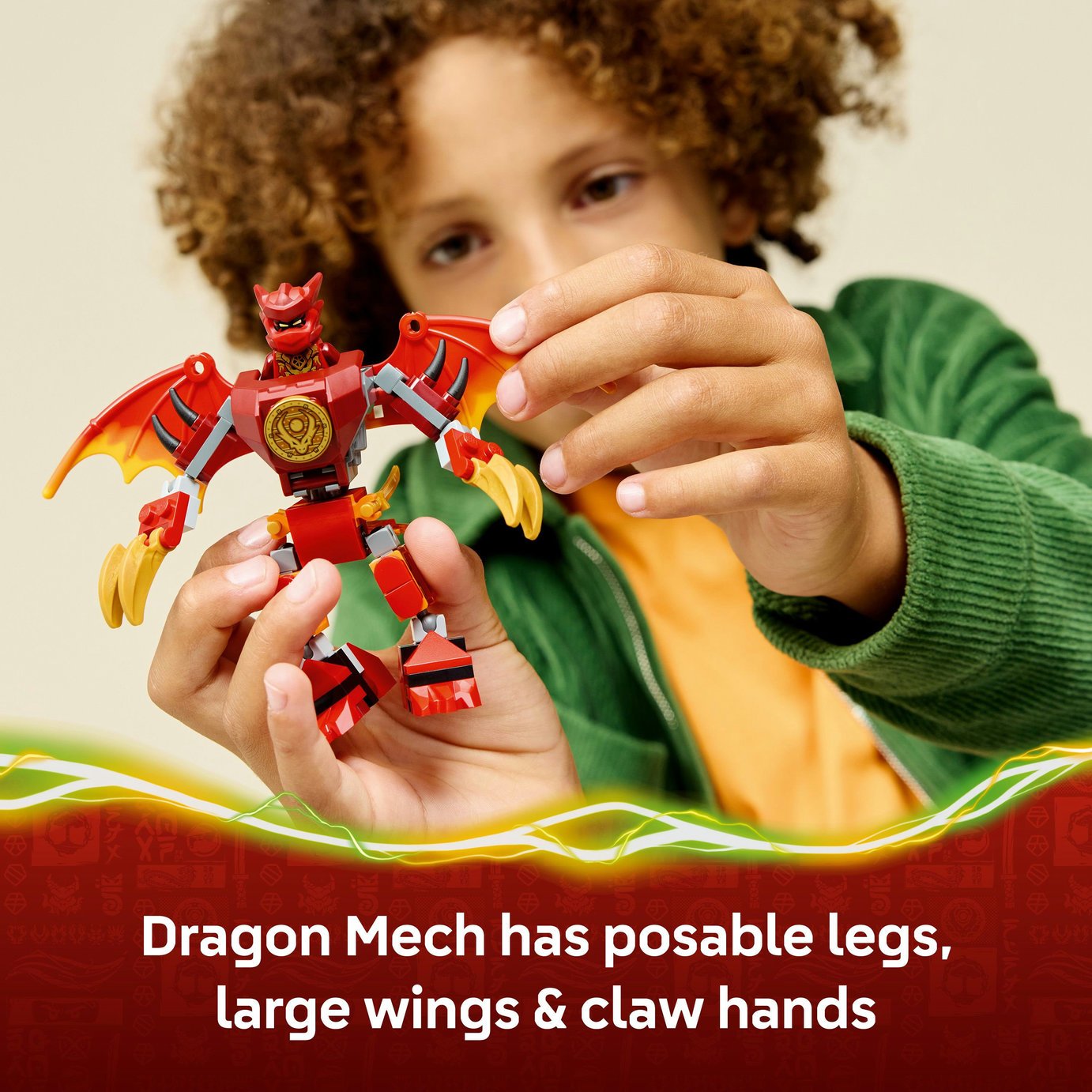 Buy LEGO NINJAGO Kai's Dragon Mech Battle Pack Ninja Toy 71851