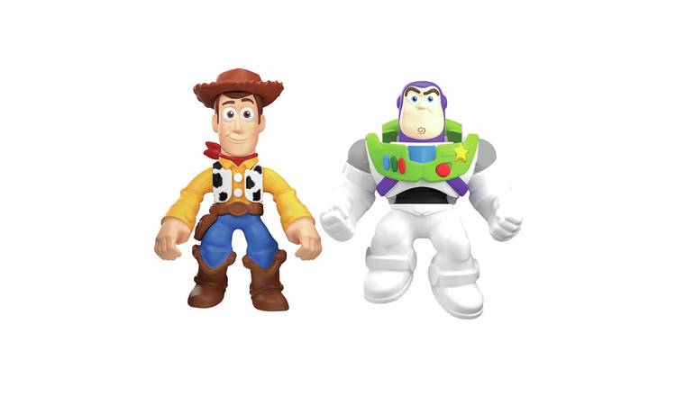 Heroes of Goo Jit Zu Disney Pixar Toy Story Woody & Buss Lightyear Figure