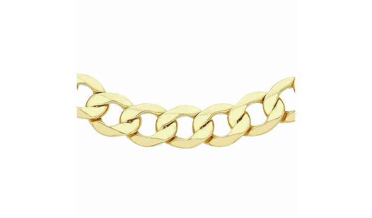Revere 9ct Yellow Gold 20 Inch Curb Chain