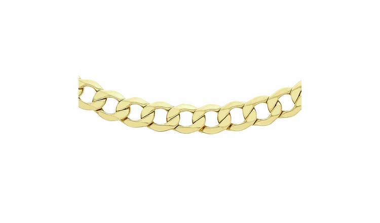 Revere 9ct Yellow Gold 20 Inch Curb Chain