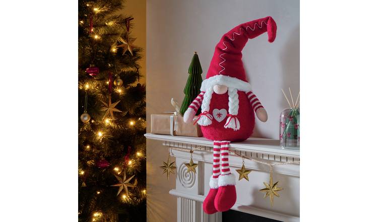 Argos Home Mrs Christmas Gonk Christmas Ornament