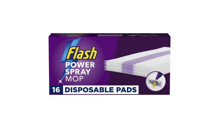 Flash Spray Mop Disposable Pads Refill - Pack of 16
