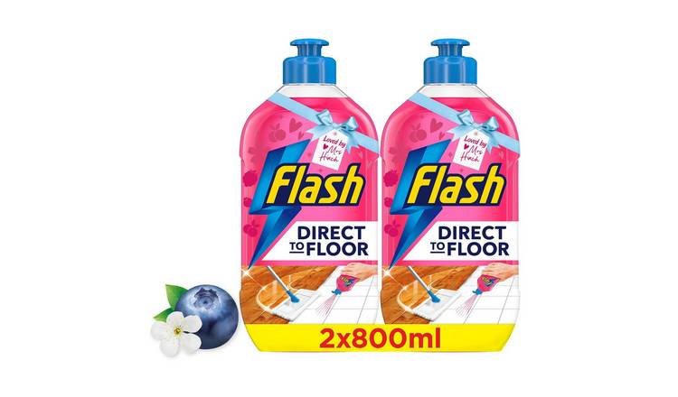 Flash Cherry Blossom 800ml Twin Pack Direct to Floor Cleaner