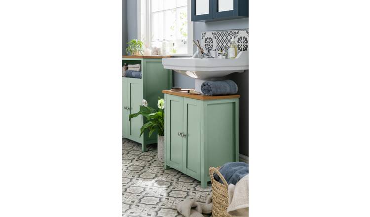 Argos Home Livingston Under Sink Unit - Sage Green