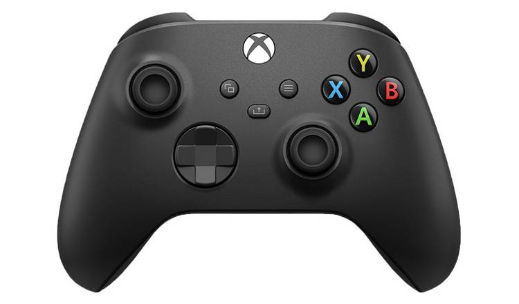 Buy Official Xbox Series X S Wireless Controller Carbon Black Xbox Controllers Argos