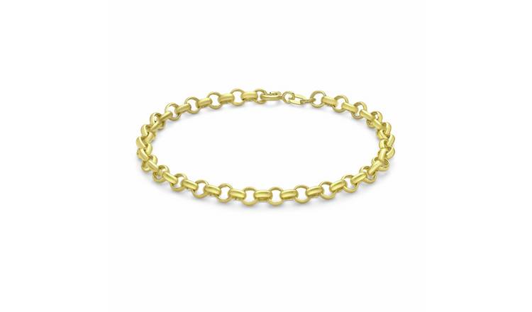 Revere 9ct Yellow Gold Belcher Bracelet