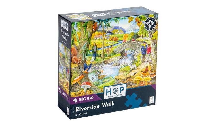 The House of Puzzles Riverside Walk BIG 250 Piece Jigsaw Puzzle