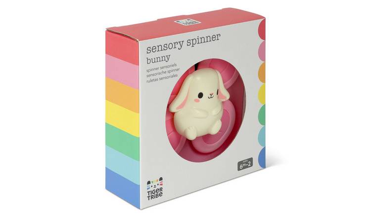 Tiger Tribe Sensory Spinner Bunny - 6 Months +